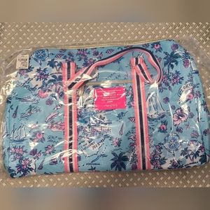 Lilly Pulitzer weekender bag